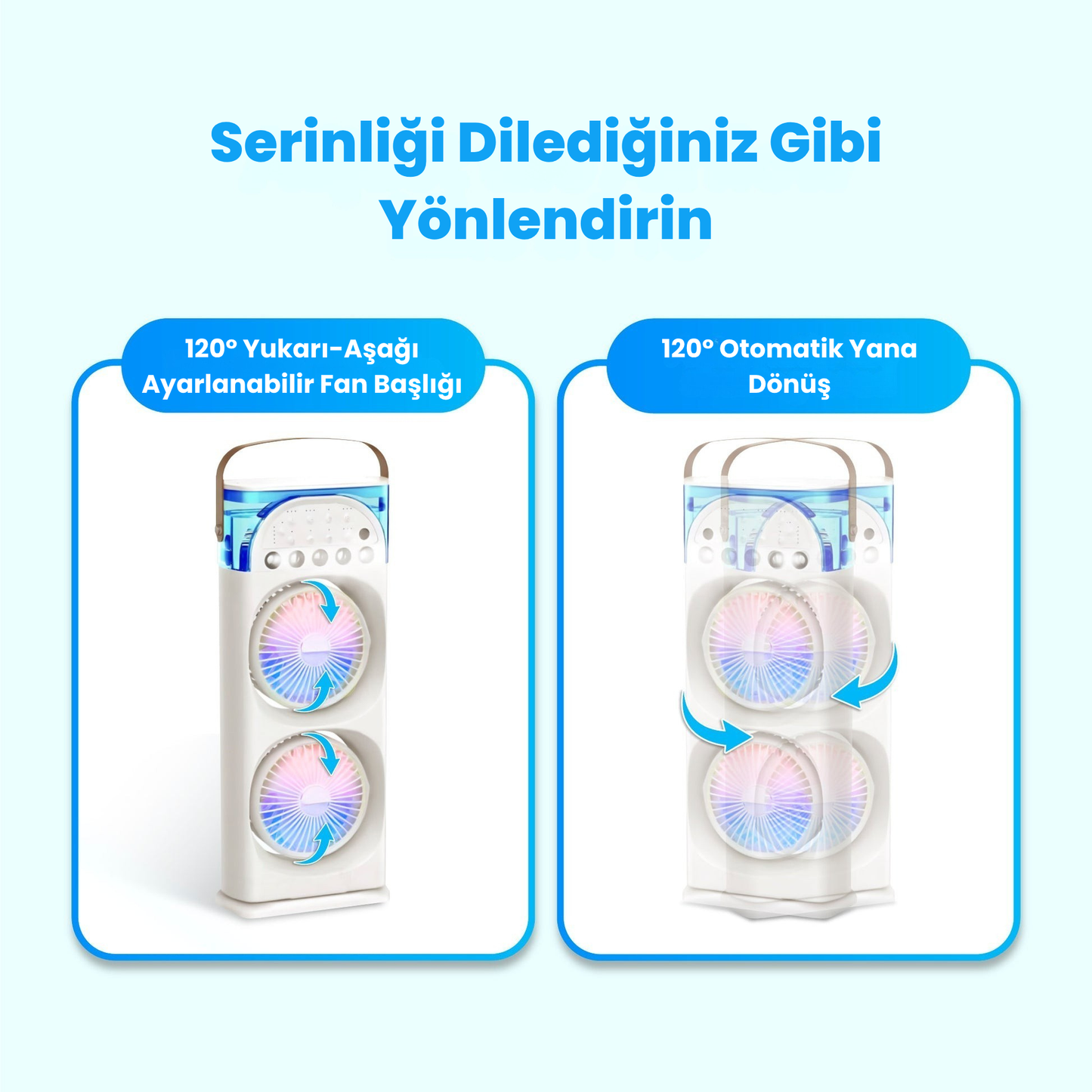 Drimlove™ Taşınabilir Klima Nemlendirici – Serinlik Hep Yanınızda!