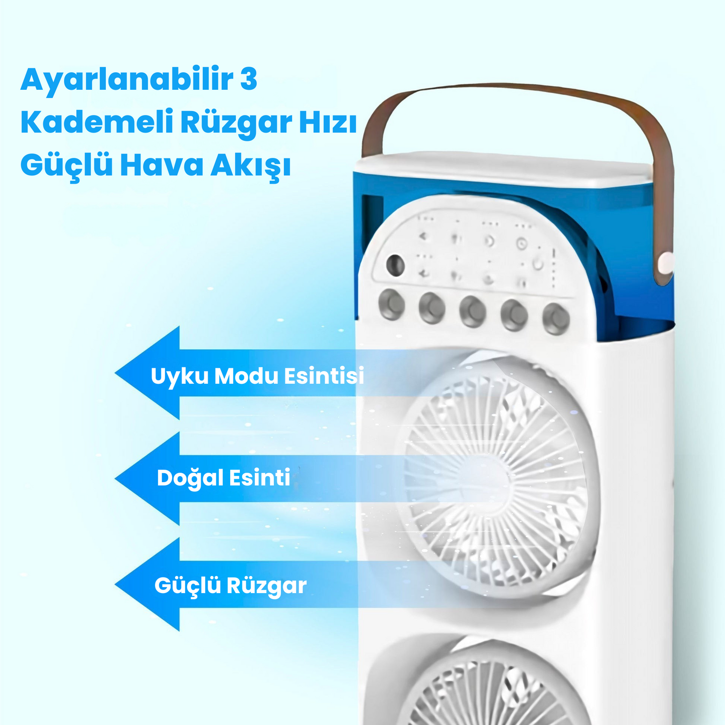 Drimlove™ Taşınabilir Klima Nemlendirici – Serinlik Hep Yanınızda!